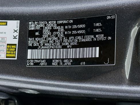 Used 2023 Lexus RZ 450e Premium w/ Accessory Package (2T) AWD/4WD image 12