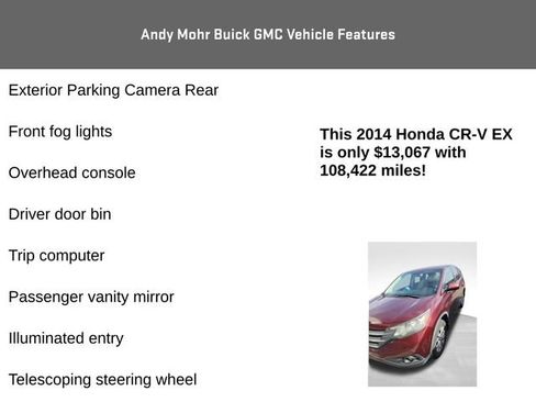 Used 2014 Honda CR-V EX image 8
