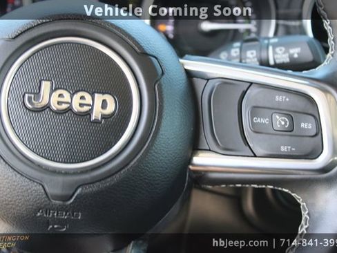 Used 2023 Jeep Wrangler Unlimited Rubicon 4xe w/ Steel Bumper Group image 19