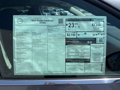 New 2026 Nissan Pathfinder SV AWD/4WD image 31