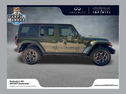 Used 2023 Jeep Wrangler Unlimited Rubicon 4xe w/ Steel Bumper Group AWD/4WD image 1