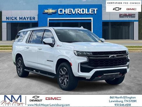 Used 2021 Chevrolet Suburban Z71 w/ Rear Media and Nav Package AWD/4WD image 1