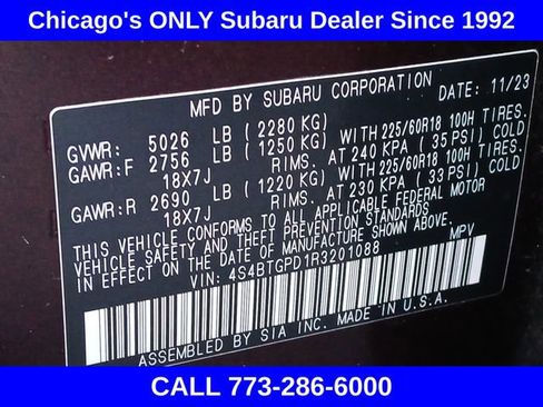 Certified 2024 Subaru Outback Touring XT image 21