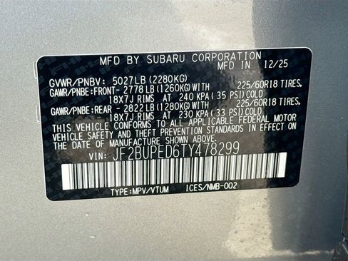 New 2026 Subaru Outback Touring AWD/4WD image 42