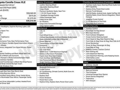 Used 2025 Toyota Corolla Cross XLE FWD image 5