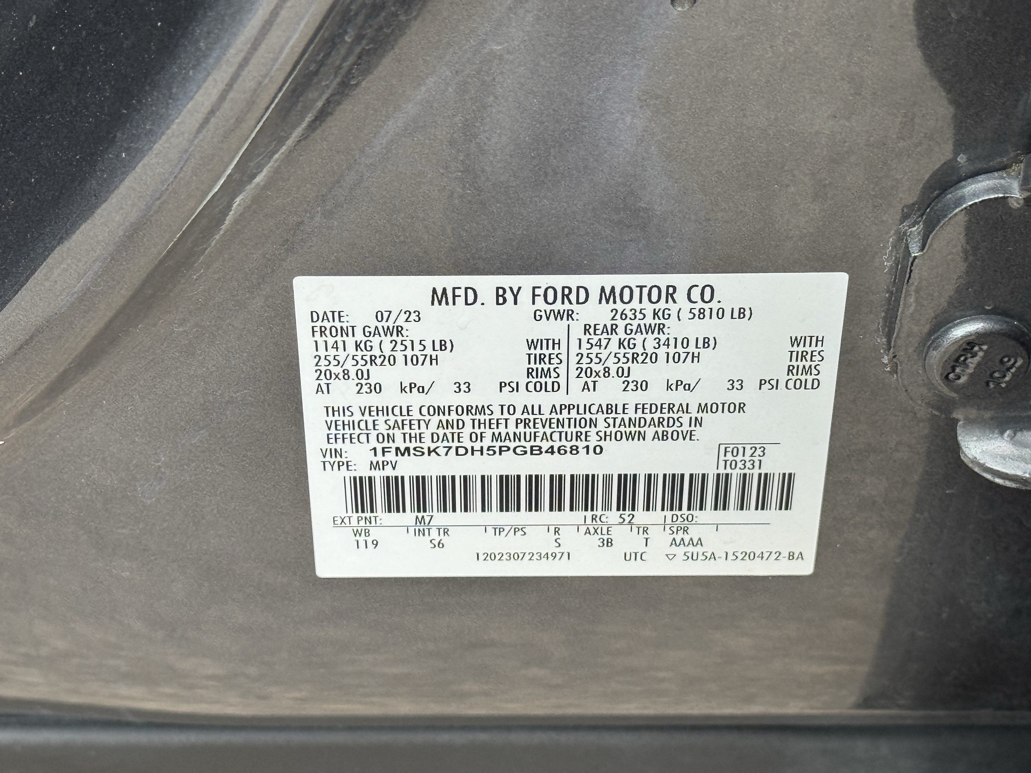 Used 2023 Ford Explorer XLT w/ Equipment Group 202A RWD image 36