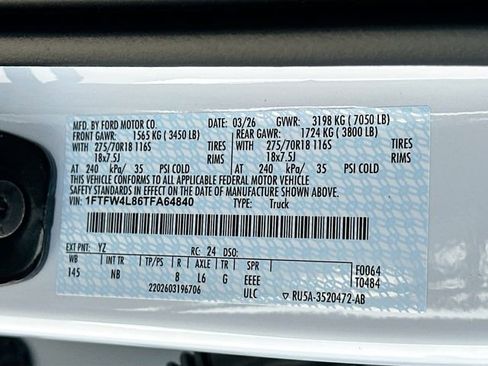 New 2026 Ford F150 Tremor AWD/4WD image 21
