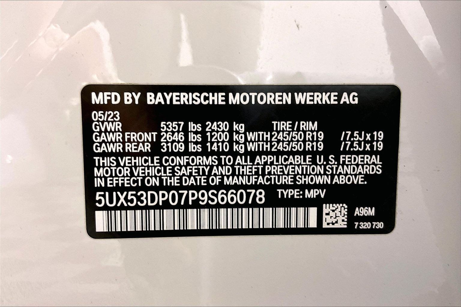 Certified 2023 BMW X3 xDrive30i w/ Premium Package AWD/4WD image 36