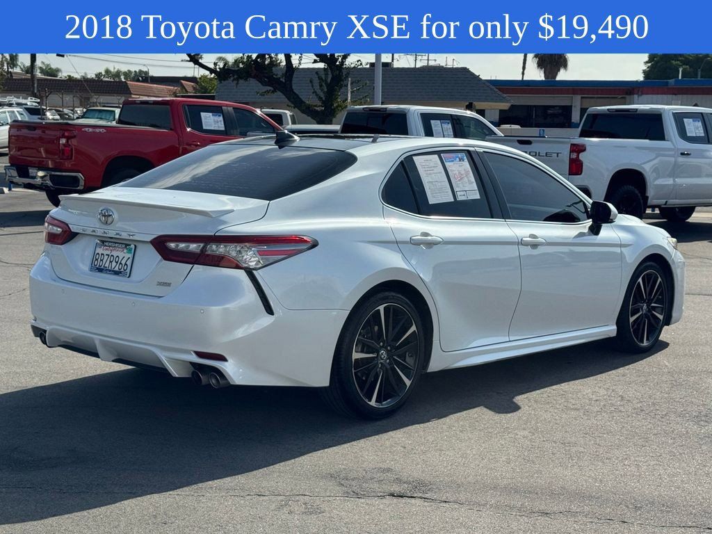 Used 2018 Toyota Camry XSE w/ Audio Package FWD image 9