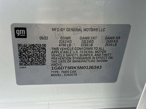 Certified 2022 Cadillac CT5 Premium Luxury w/ Climate Package image 17