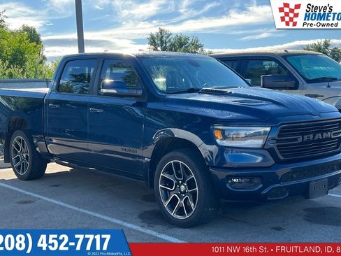 Used 2019 RAM 1500 Sport w/ Leather & Sound Group AWD/4WD image 1