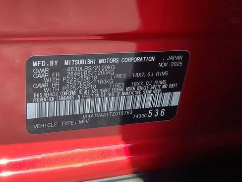 New 2026 Mitsubishi Eclipse Cross LE AWD/4WD image 36