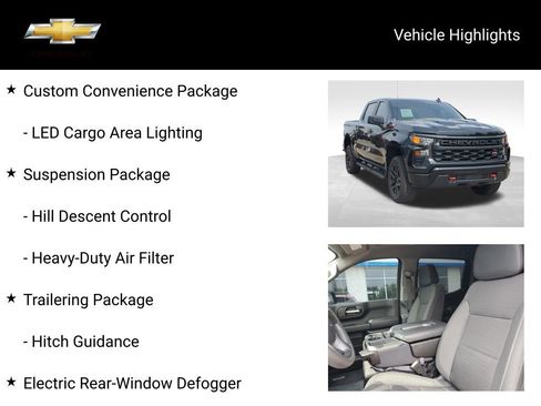 Certified 2022 Chevrolet Silverado 1500 Custom Trail Boss AWD/4WD image 18