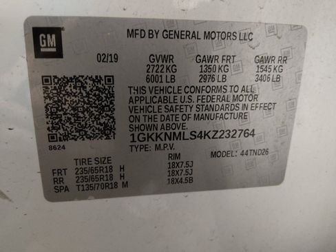 Used 2019 GMC Acadia SLT FWD image 33