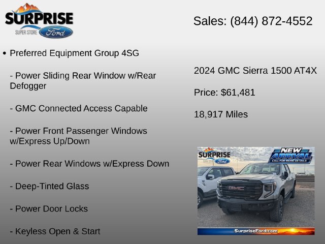 Used 2024 GMC Sierra 1500 AT4X AWD/4WD image 6