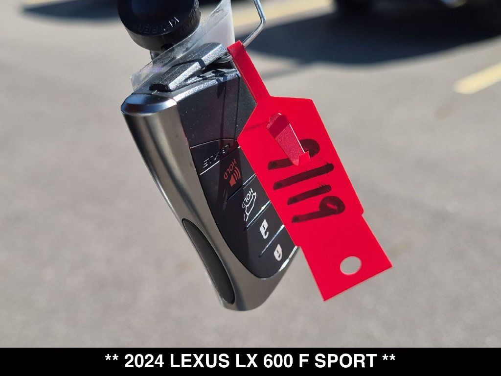 Used 2024 Lexus LX 600 F Sport AWD/4WD image 34