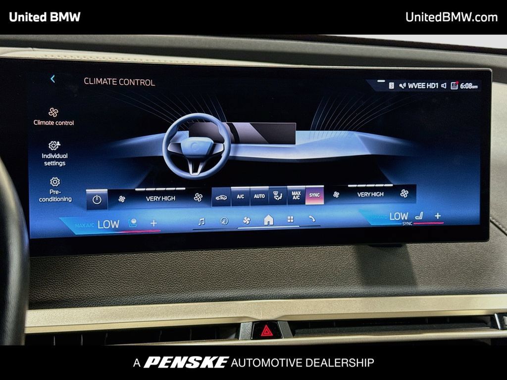 Certified 2024 BMW iX xDrive50 w/ Sport Package AWD/4WD image 18