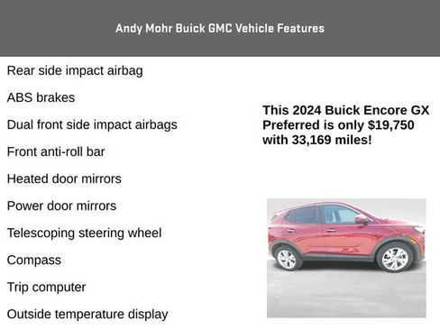 Used 2024 Buick Encore GX Preferred FWD image 8