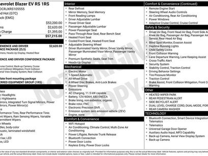 Used 2024 Chevrolet Blazer EV RS