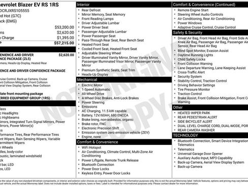 Used 2024 Chevrolet Blazer EV RS image 4