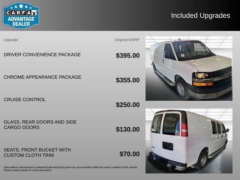 Used 2024 Chevrolet Express 2500 w/ Driver Convenience Package RWD image 3