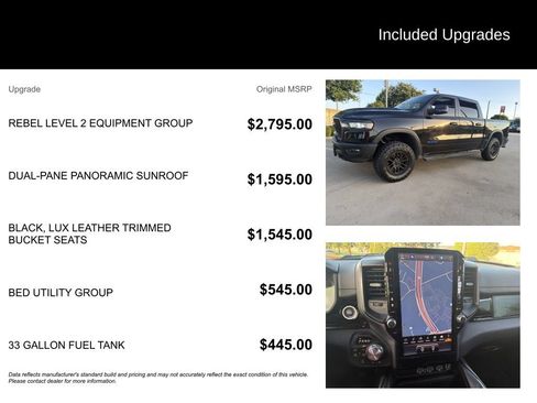 Used 2025 RAM 1500 Rebel w/ Rebel Level 2 Equipment Group AWD/4WD image 5