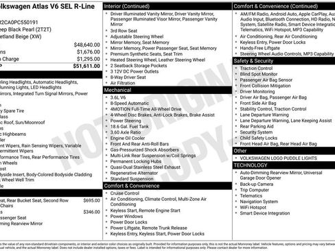 Used 2023 Volkswagen Atlas SEL R-Line image 5