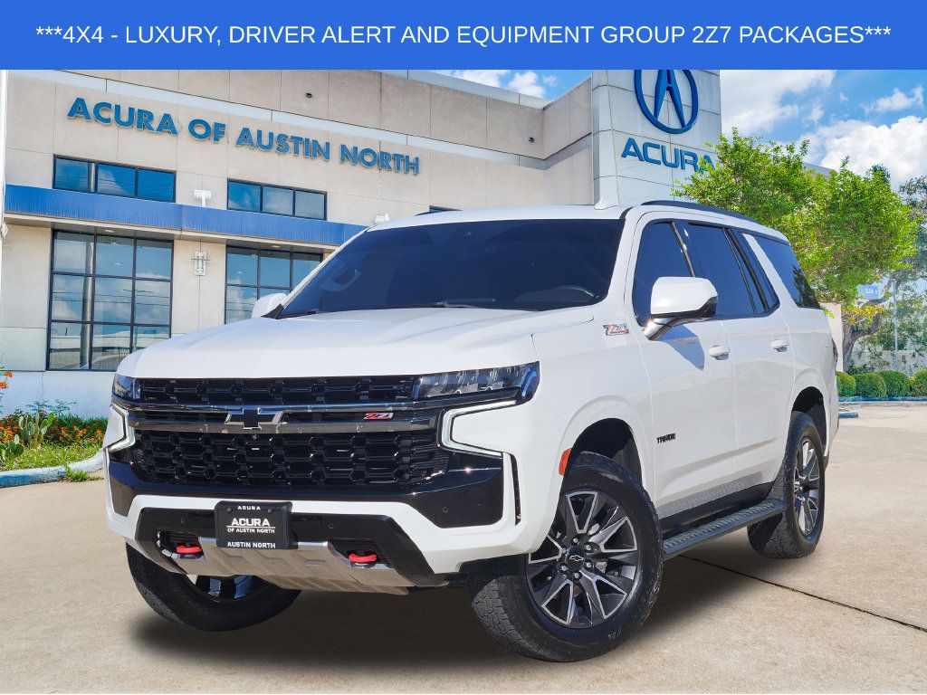 Used 2021 Chevrolet Tahoe Z71 w/ Luxury Package AWD/4WD image 1