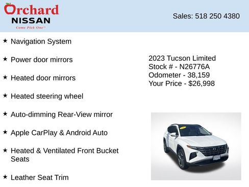 Used 2023 Hyundai Tucson Limited w/ Cargo Package AWD/4WD image 7
