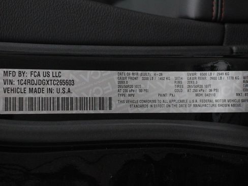 New 2026 Dodge Durango GT w/ Blacktop Package AWD/4WD image 44
