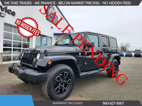 Used 2017 Jeep Wrangler Unlimited Sahara AWD/4WD image 1
