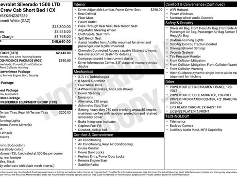 Certified 2022 Chevrolet Silverado 1500 Custom w/ Rally Edition AWD/4WD image 24