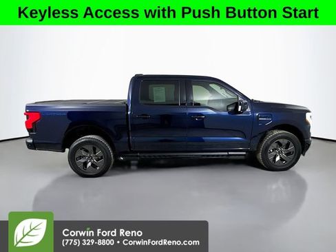 Certified 2023 Ford F150 Lightning Lariat w/ Equipment Group 511A High image 8