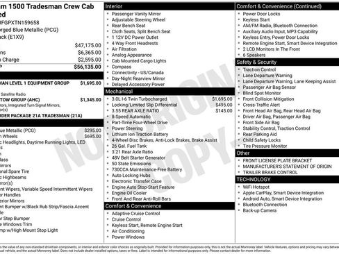 New 2026 RAM 1500 Tradesman image 6