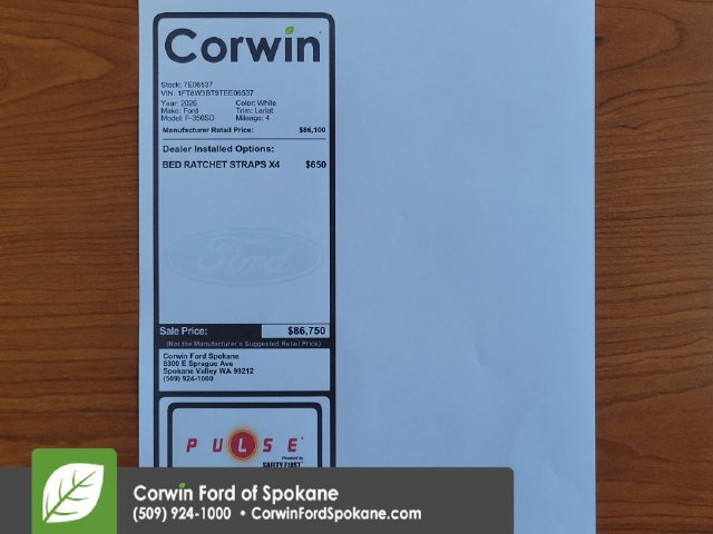 New 2026 Ford F350 Lariat AWD/4WD image 2