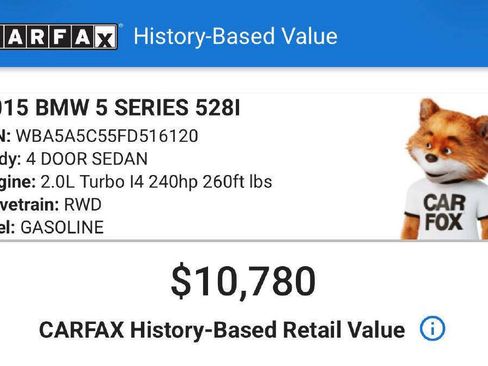 Used 2015 BMW 528i Sedan RWD image 22