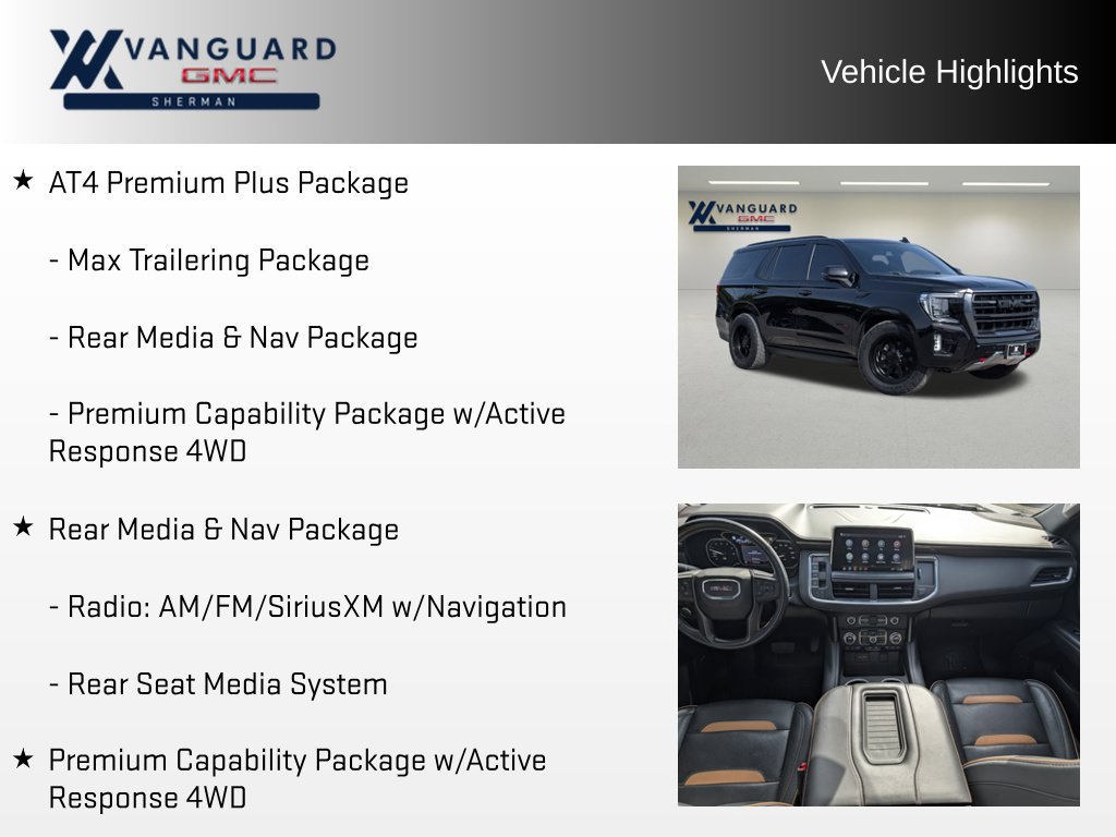 Used 2021 GMC Yukon AT4 w/ AT4 Premium Plus Package AWD/4WD image 26