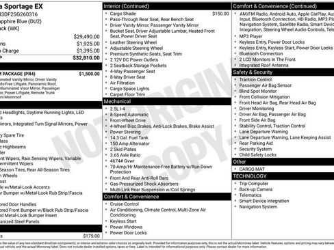 Used 2025 Kia Sportage EX w/ Premium Package FWD image 33