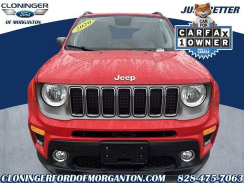 Used 2020 Jeep Renegade Limited w/ UConnect 8.4 Nav Group image 3