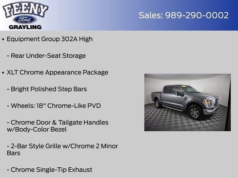 Certified 2022 Ford F150 XLT w/ Equipment Group 302A High AWD/4WD image 16