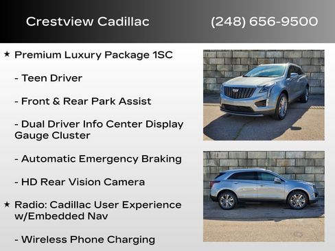 Certified 2024 Cadillac XT5 Premium Luxury w/ LPO, Floor Liner Package image 12