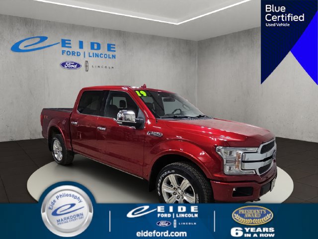 Certified 2019 Ford F150 Platinum w/ Equipment Group 701A Luxury AWD/4WD image 1
