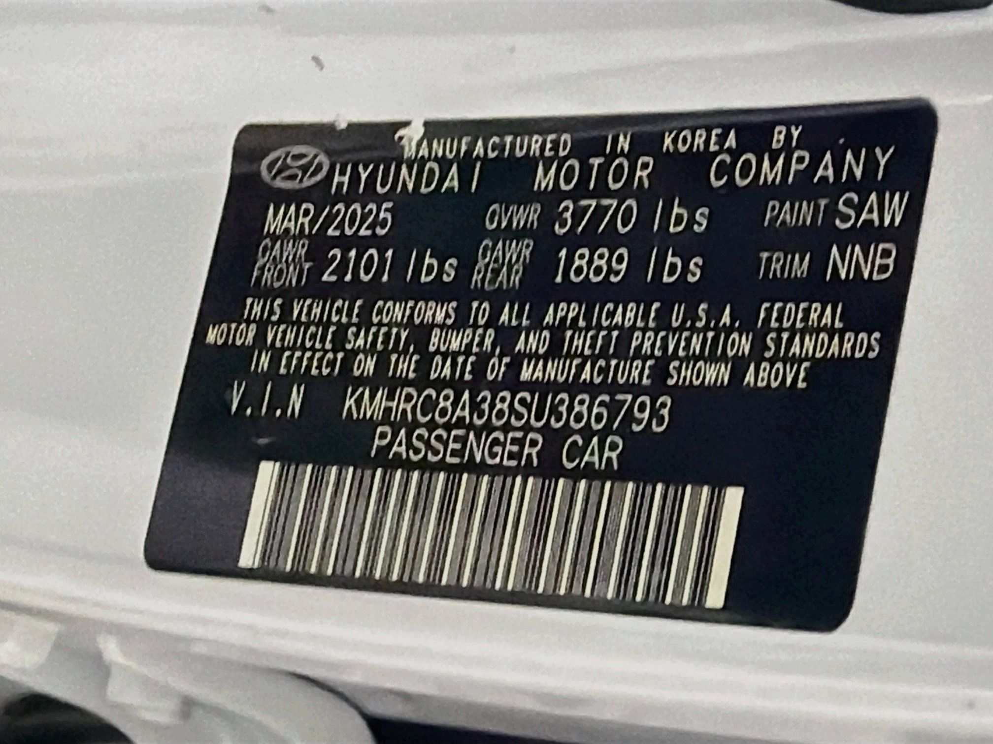 Used 2025 Hyundai Venue SEL FWD image 12