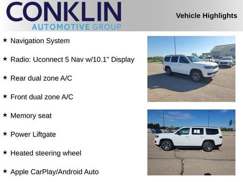 Used 2024 Jeep Wagoneer Series II w/ Flexible Seating Group RWD image 2