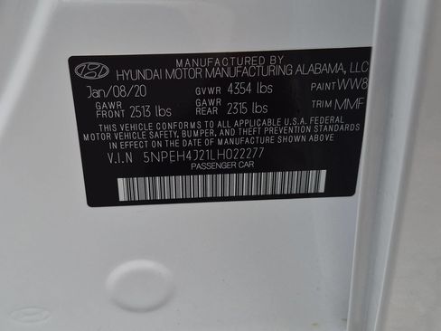 Used 2020 Hyundai Sonata Limited FWD image 35