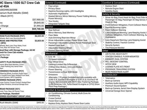 Used 2024 GMC Sierra 1500 SLT w/ SLT Premium Plus Package AWD/4WD image 5