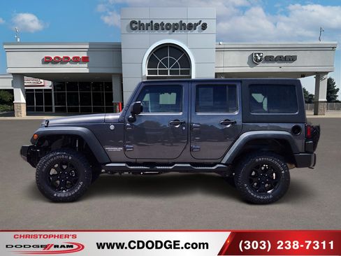 Used 2017 Jeep Wrangler Unlimited Sport w/ Quick Order Package 24S AWD/4WD image 6
