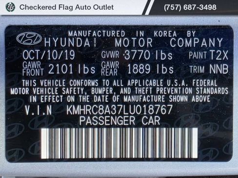 Used 2020 Hyundai Venue SEL FWD image 17