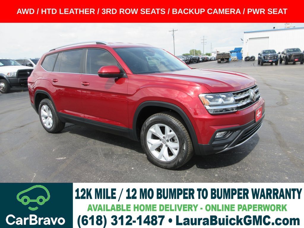 Used 2018 Volkswagen Atlas SE AWD/4WD image 1