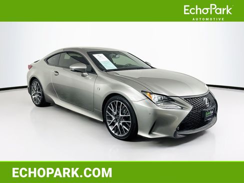 Used 2015 Lexus RC 350 w/ F Sport w/Summer Tires RWD image 1